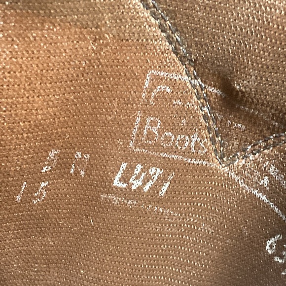 Vintage CAPEZIO Womens Size 5 M Brown Leather Roper Cowboy Western Boots - Picture 7 of 8